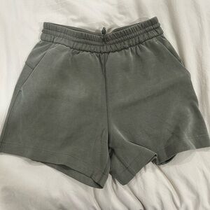 lululemon Softstreme Women's High-Rise Shorts - army green